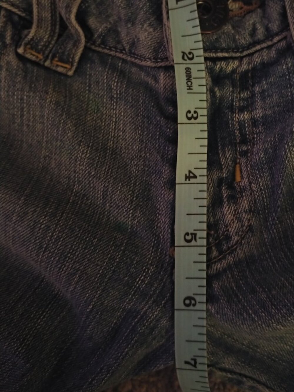 VINTAGE Y2K Guess jeans low-rise flared size 27 - Picture 14 of 16
